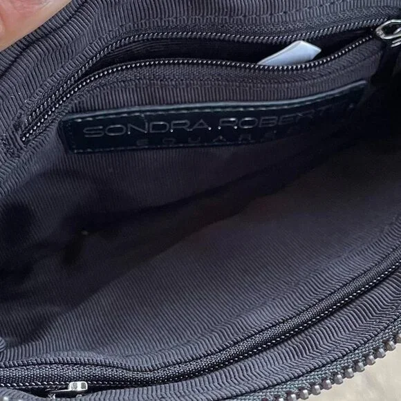 SONDRA ROBERTS CROSSBODY PURSE #purse #crossbody #designer #y2k #vintage - Picture 2 of 2